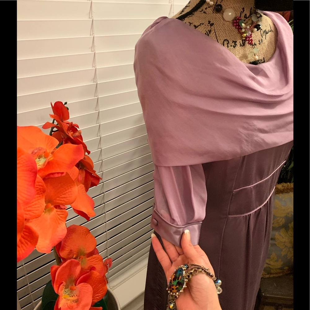 WALTER Silk Classy Modern Chic Dress. - Picture 11 of 15